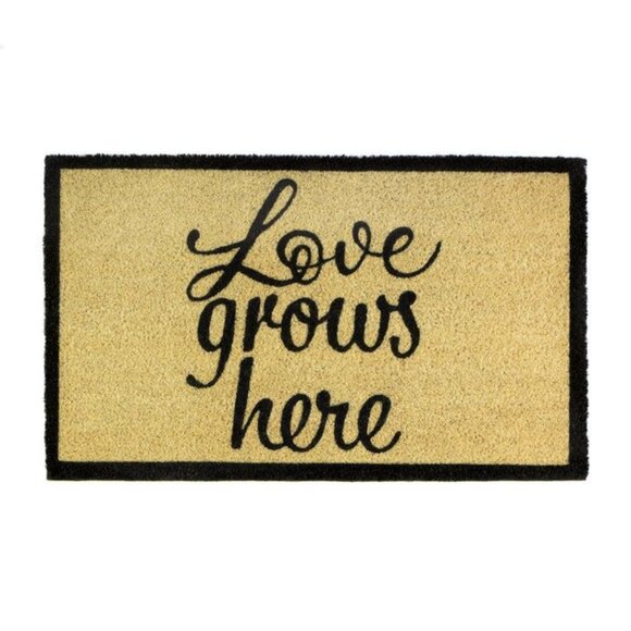 Other - EMILIA LOVE GROWS HERE COIR DOORMAT